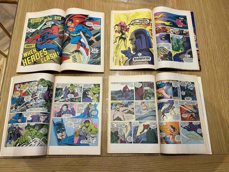 Banda Desenhada: Coleção Completa DC and Marvel Present de 1995