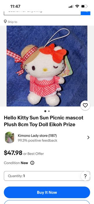Оригинальные игрушки HELLO KITTY , коллекционные.