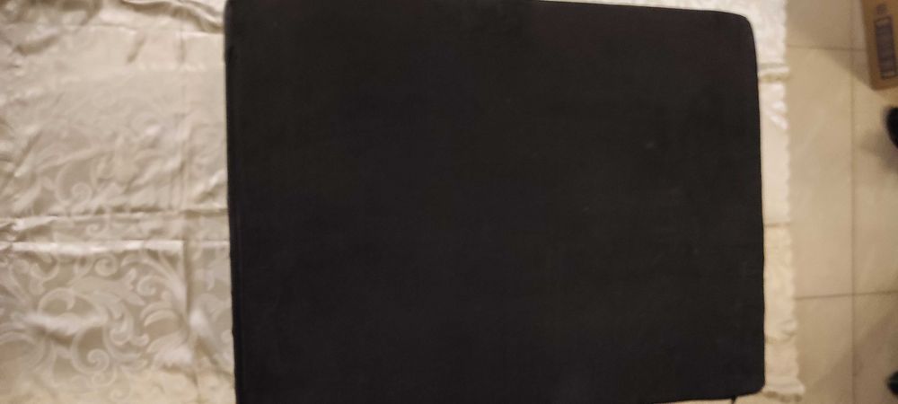 Leżanka składana kolor czarny