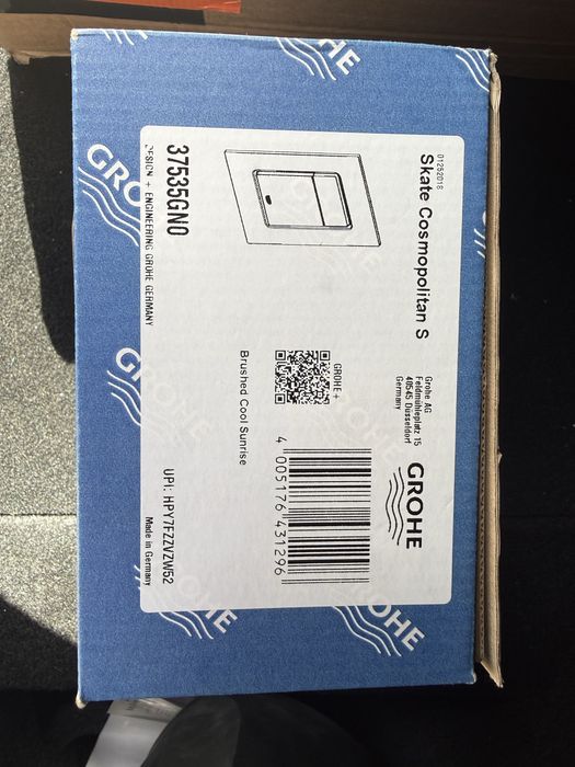 Grohe placa de descarga Dourado
