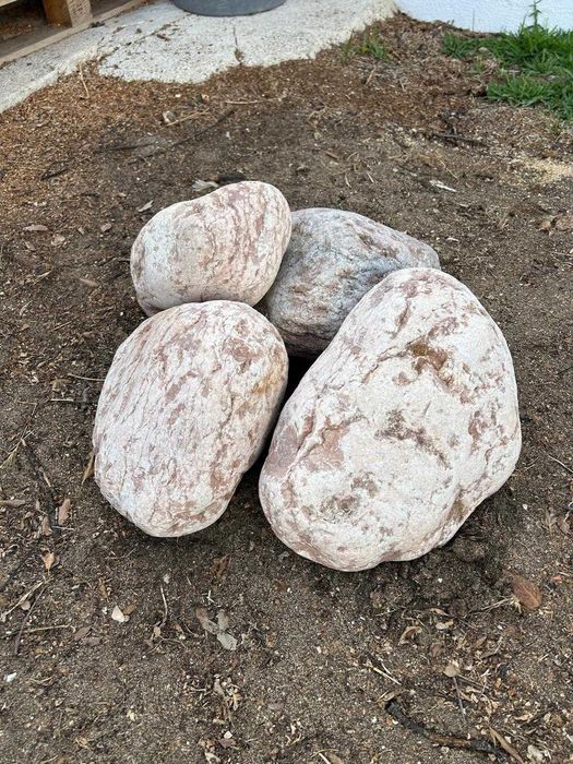 Pedras de decoração de jardim