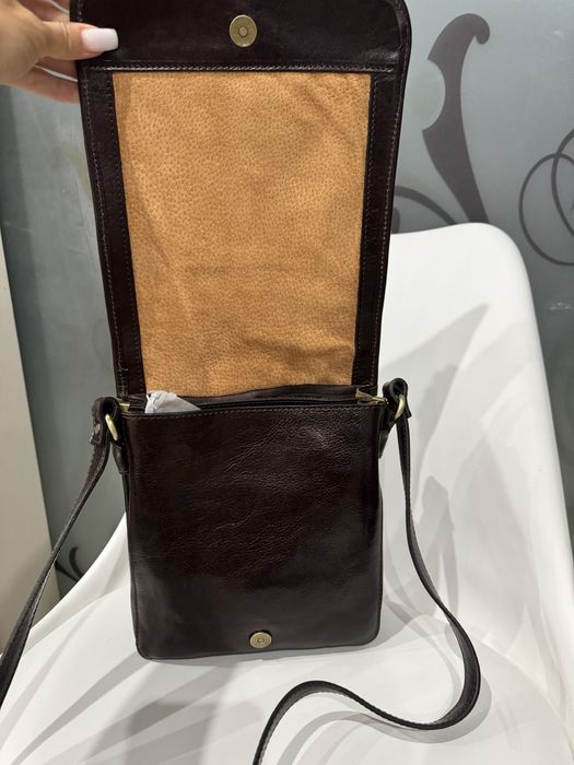 Кожаная сумка Сумка из натуральной кожи Италия Планшет