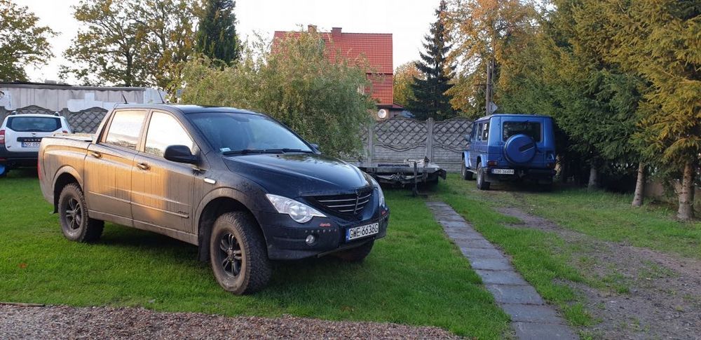 ssangyong actyon kyron silnik głowica 2.0 rurka