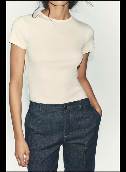 Koszula bezowa Zara roz. M