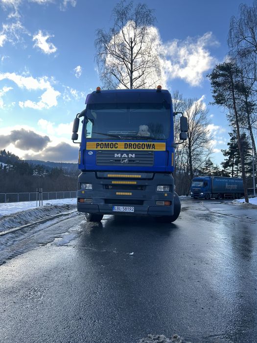 Man tga 440 pomoc drogowa laweta pojazd specialny Okazja !!!