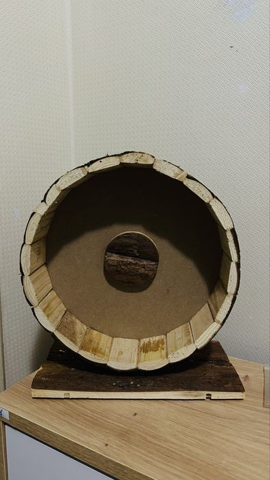 Колесо для хомʼяка деревʼяне