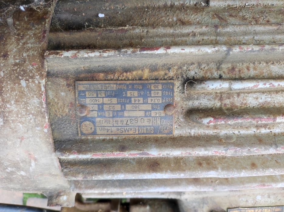 Silnik elektryczny 380v 0,8 kw