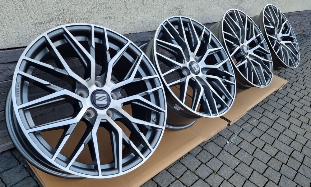 ALUFELGI Audi Volkswagen Skoda Seat 5x112 18 Nowe Niemieckie