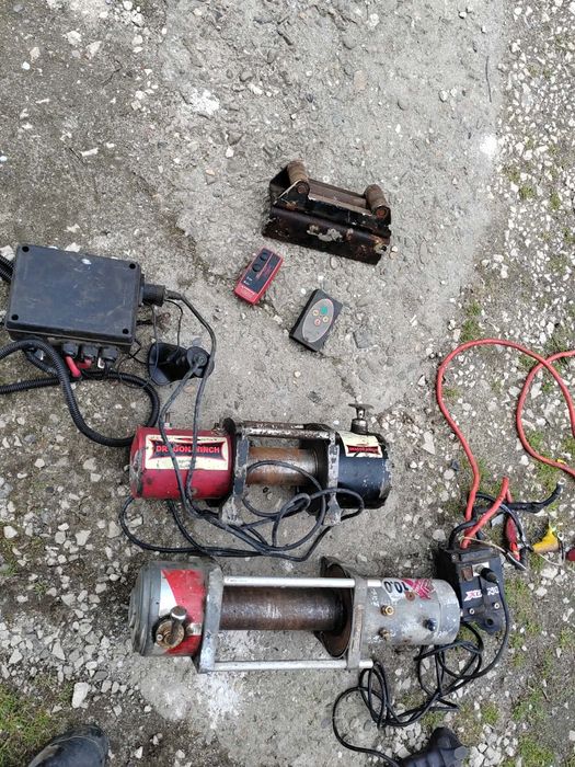 Wyciagarka wciągarki 12v uszkodzone