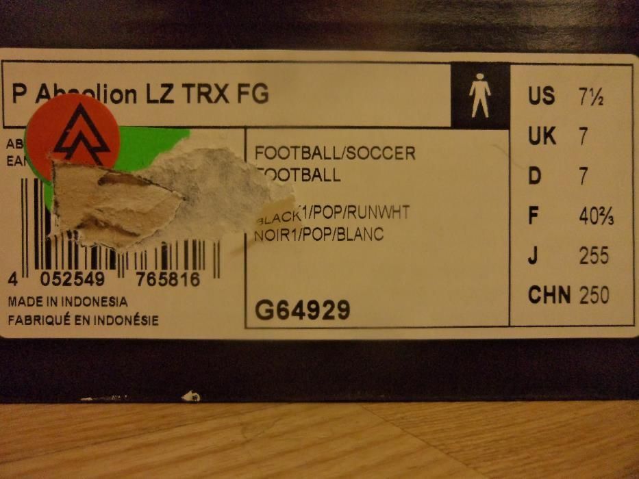 Korki Adidas Predator Absolion LZ 40 2/3 NOWE ORYGINAŁ