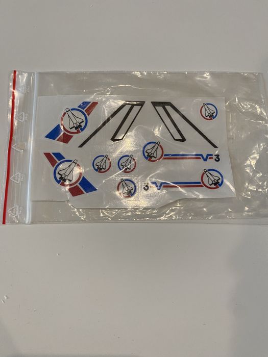Lego Naklejka wymienna do zestawu lego 6544 - Shuttle Transcon naklejki