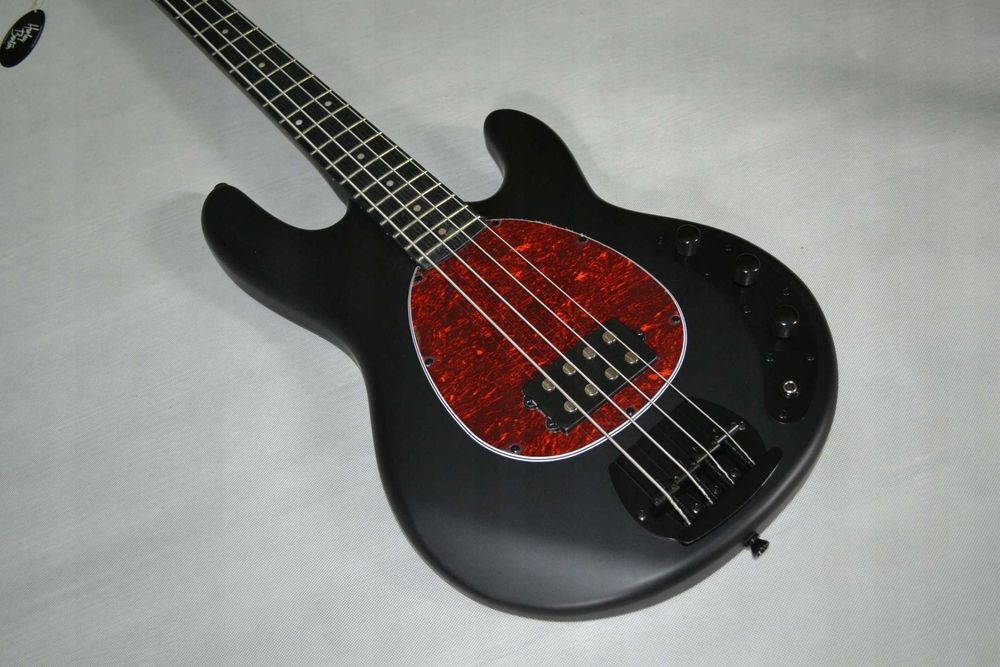 Harley Benton MB-4 SBK NOWA gitara basowa ustawiona lutniczo