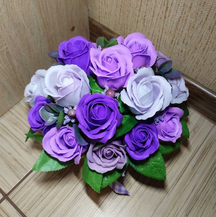 Букет мильні квіти "Ніжність" мильні букети подарунок