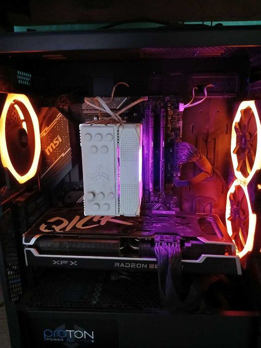 Игровой ПК + монитор 144 Hz | RX 6700 XT | Ryzen 5 9600X