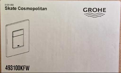 Przycisk do Wc czarny matowy Grohe