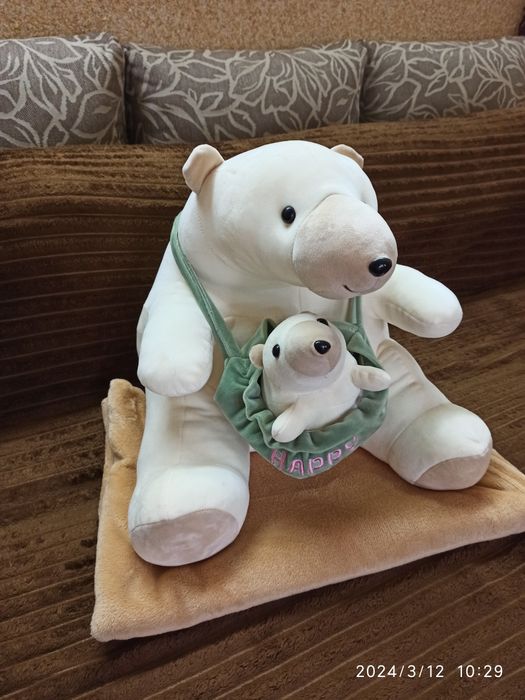 Плед + м'яка іграшка