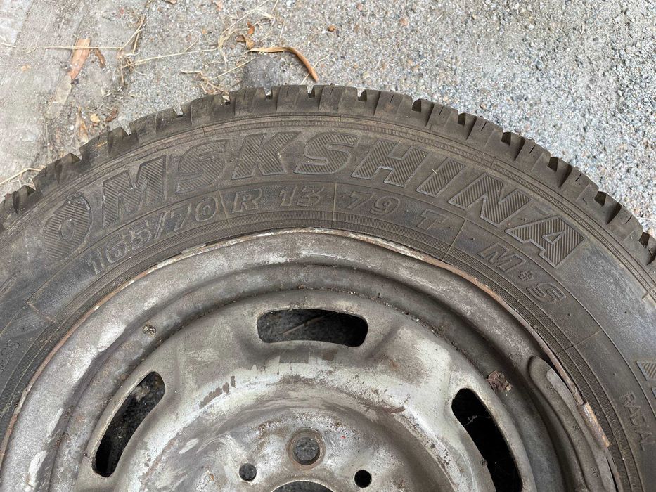 Колеса, диски стальные R 13 + резина