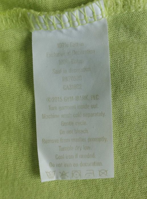 Футболка Crazy8 (Крейзи8), р.3T (91.5-99 см), салатовая неон с коньком