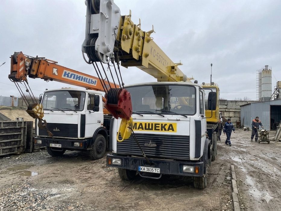 Автокран Екскаватор Самоскид Безнал ПДВ НДС послуги спецтехніки