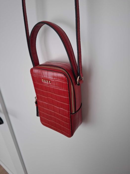 Torebka czerwona DKNY