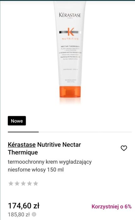 Kerastase nutritive krem wylagdzajacy 150ml sephora