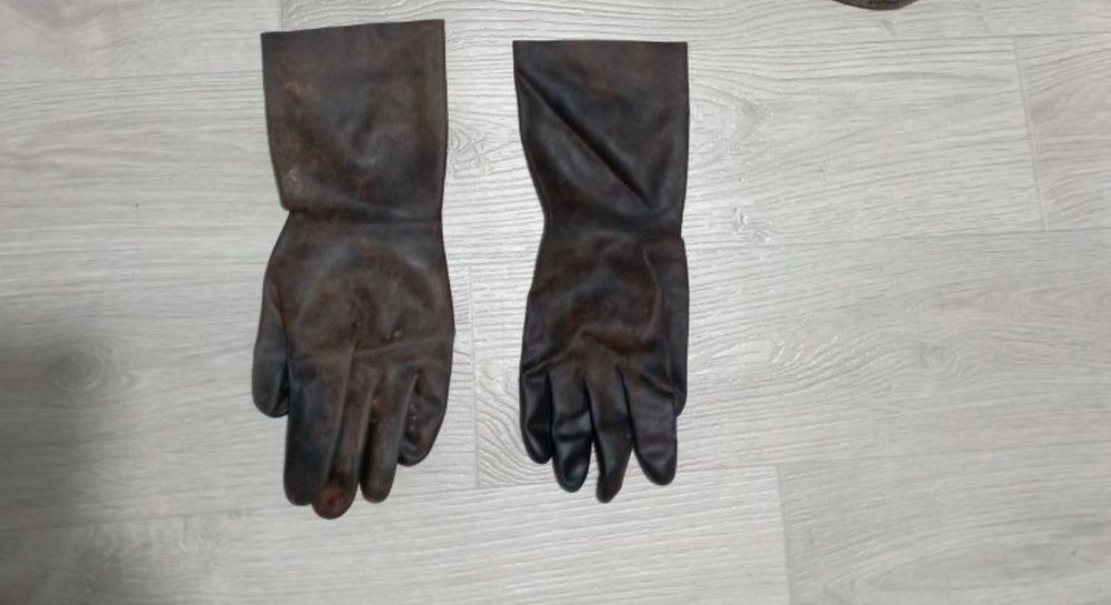 Хим защита, сапоги с пены, перчатки