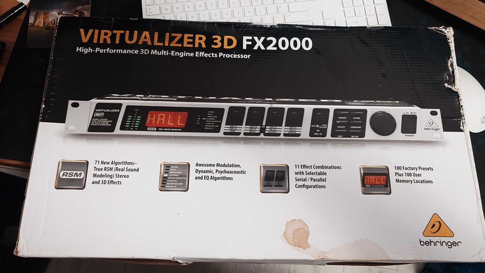 VIRTUALIZER 3D Model FX2000 High-Perfomance Behringer