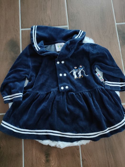 Sukienka grubsza, zimowa 68, bawelna