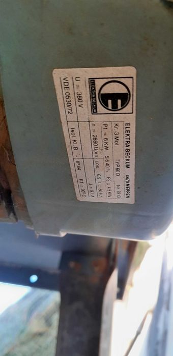 Krajzega Elektra Beckum  380V  6kW Z Niemiec