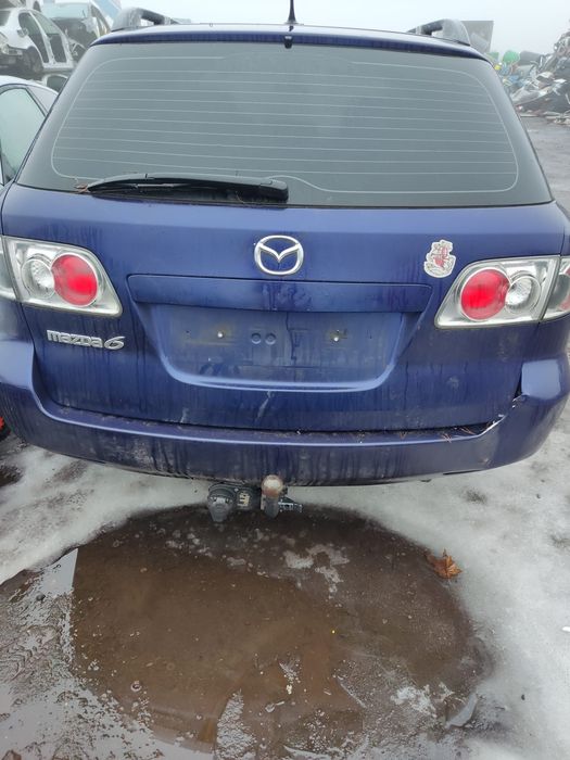 Karoseria Mazda 6 I Mazda Atenza Niebieska Maska Zderzak Błotnik Wysył