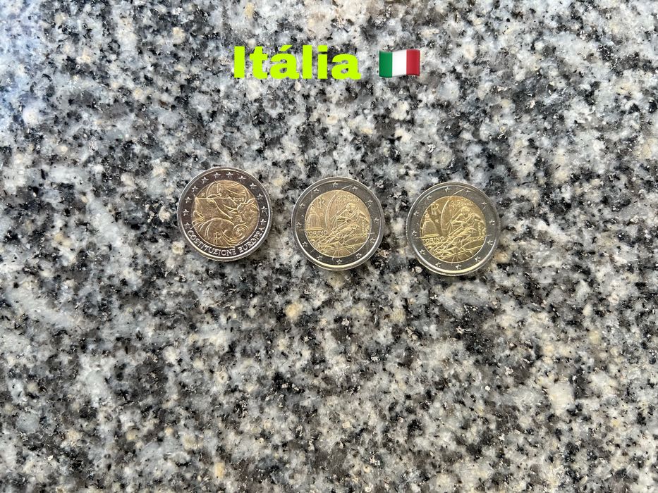 Moedas 2€ comemorativas
