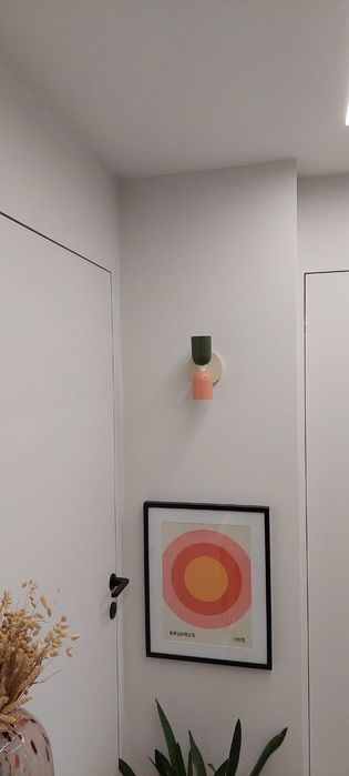 Piękny nowy kinkiet lampa na ścianę w stylu art deco bauhaus retro