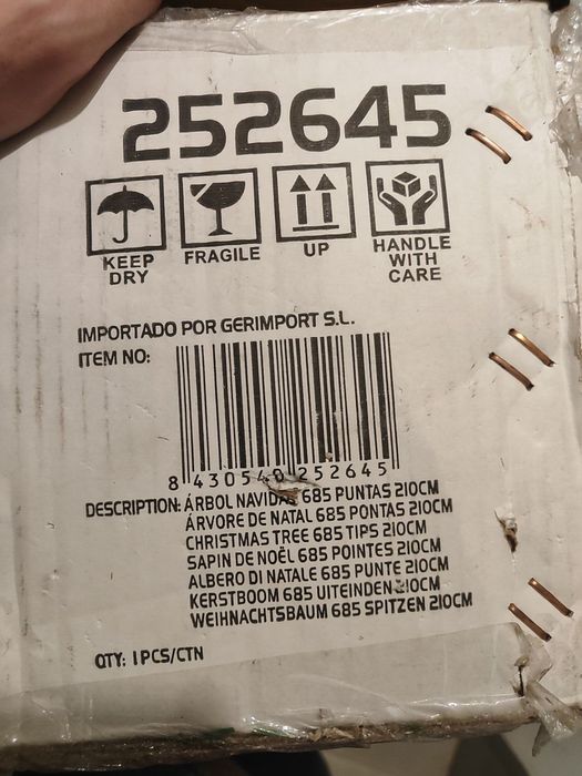 Árvore de natal 210 cm