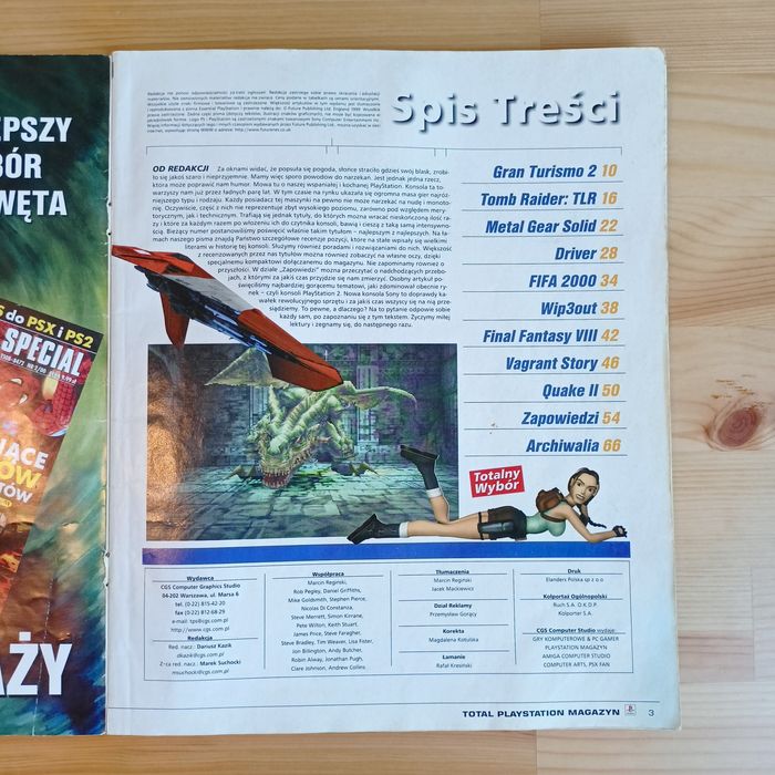 Magazyn Total PlayStation nr 4 2000r. płyta CD demo PSX unikat