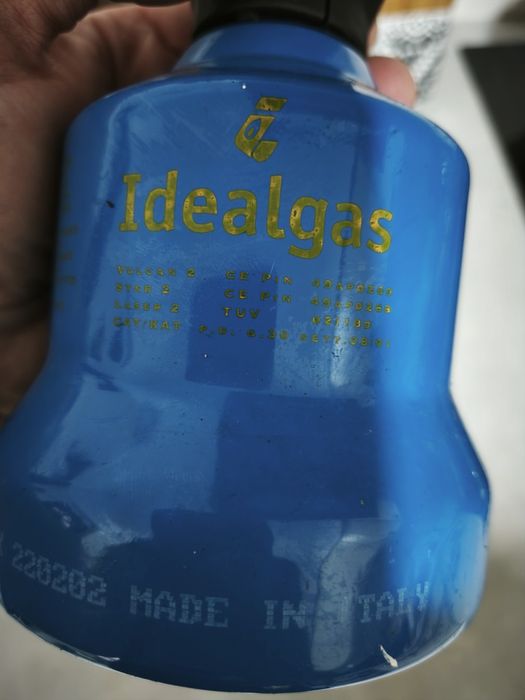 Candeeiro cartucho gás butano portátil/ campismo/emergência Idealgas