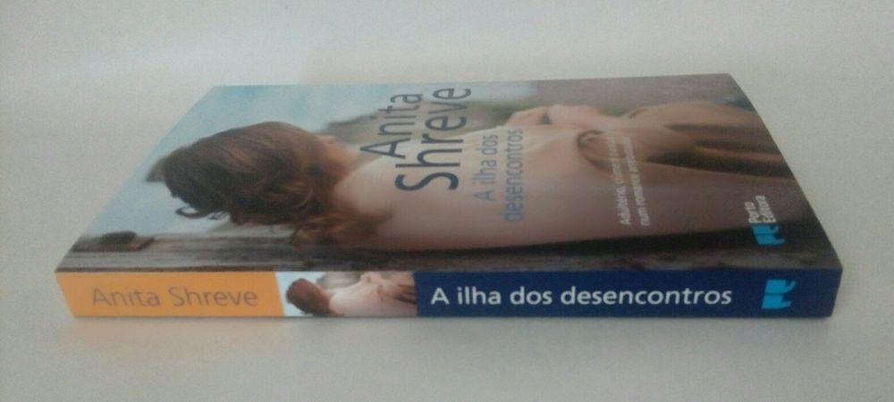 'A Ilha dos Desencontros', 'Casamento em Dezembro' Anita Shreve. NOVOS