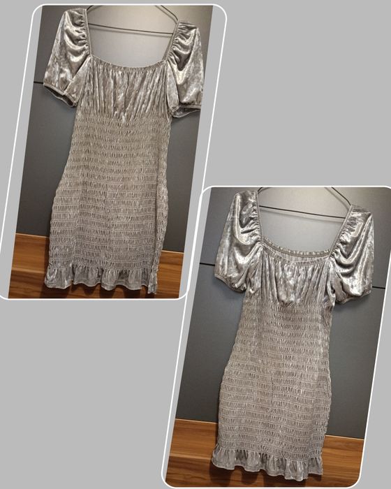 zestaw szarych ubrań M