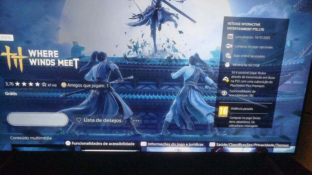 PlayStation 5 - como novo
