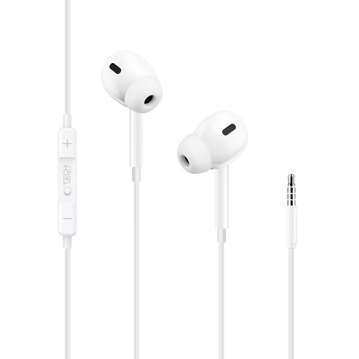 Tech-Protect UltraBoost Mini jack earphone core G3 white