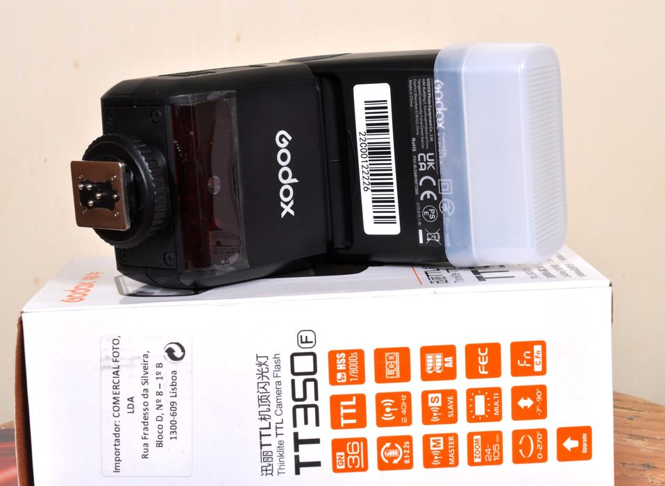 Flash Godox TTL para Fuji X. Como novo, garantia até 11-25