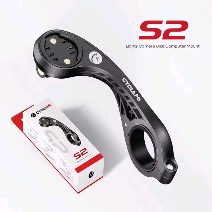 Cyclami S2 uchwyt rowerowy garmin igsport  do nawigacji telefonu latarki