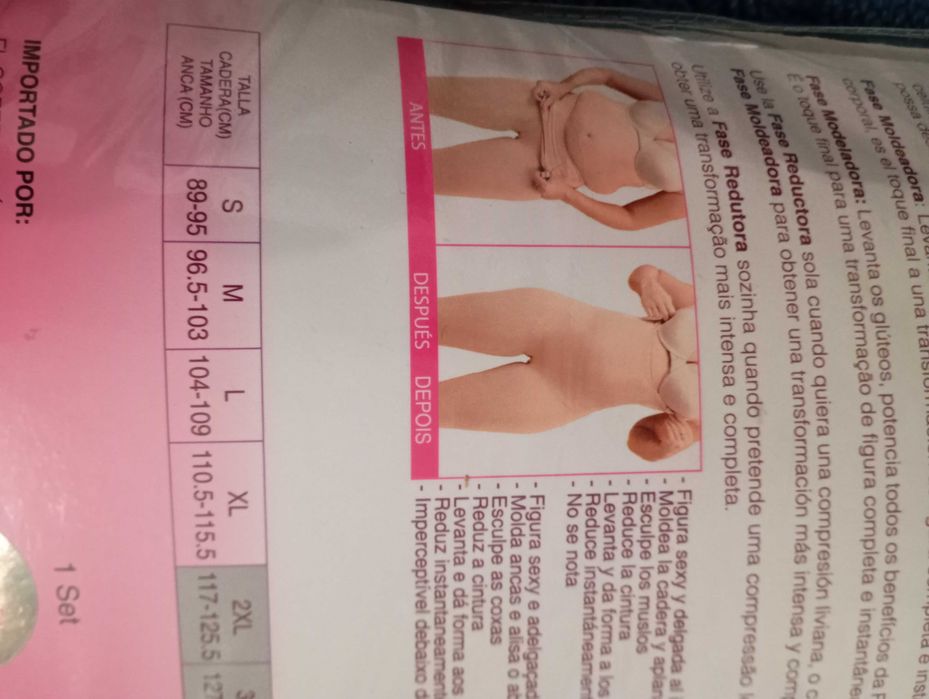 Fato interior modulador silhueta