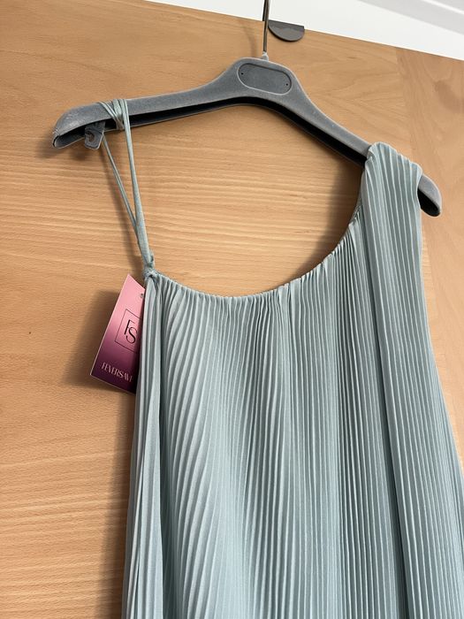 Vestido novo verde menta
