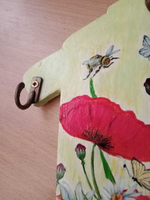 Ключница настенная. Дерево.