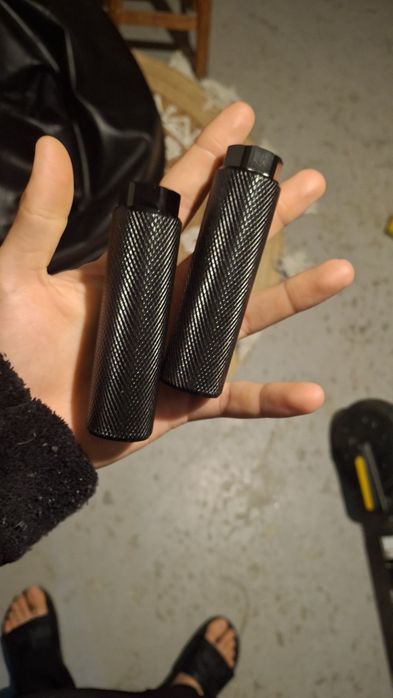 Piseiras para bike ou bmx pretas Novas