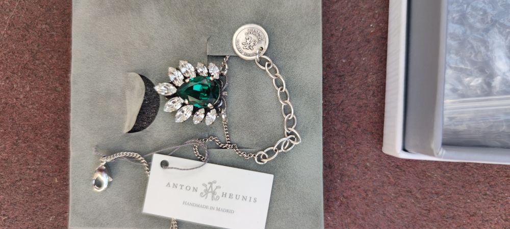 Naszyjnik szmaragdowy Anton Heunis