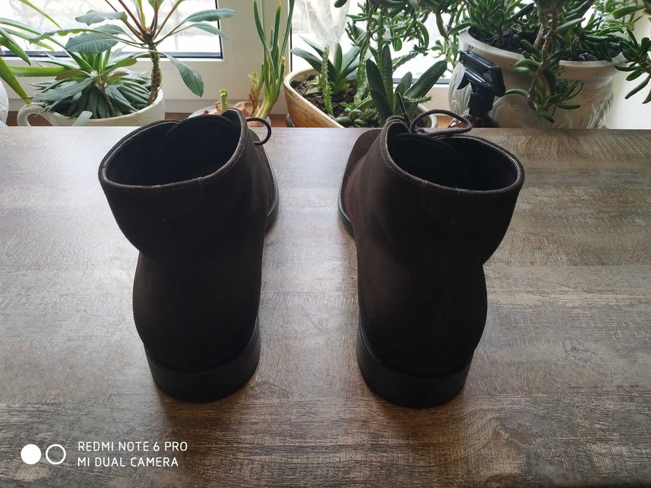 Мужские замшевые ботинки Prada оригинал