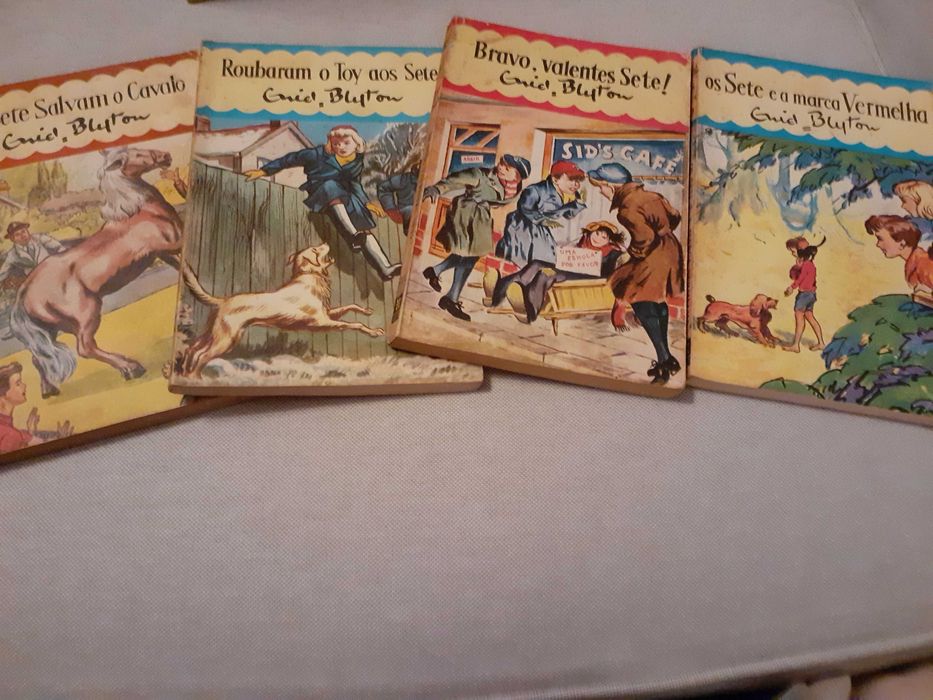 Livros dos sete enyd  Blyton