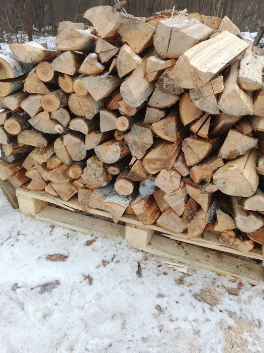 Дрова рубані (мікс) береза, черешня,суха сосна