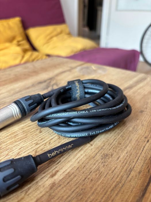 Kabel XLR behringer – kabel mikrofonowy audio